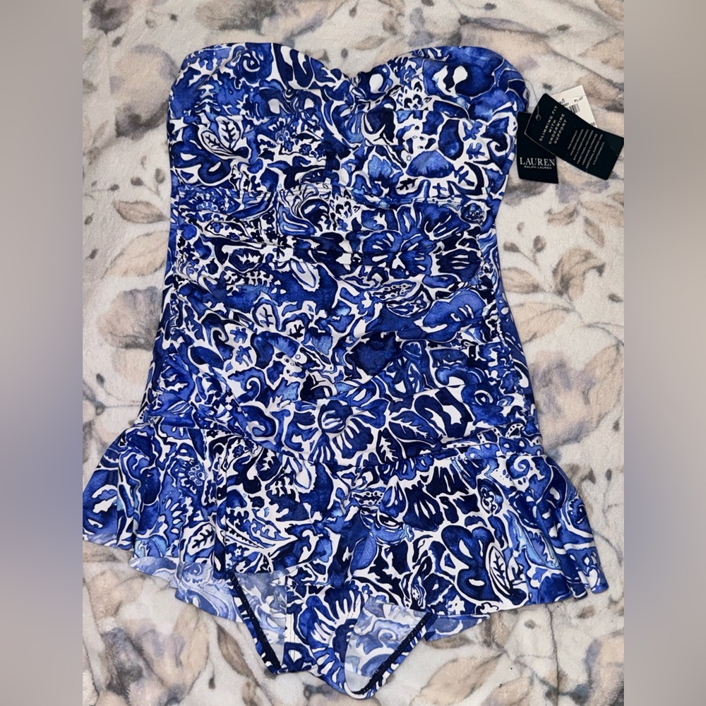 Ralph Lauren Elegant One Piece Swimsuit